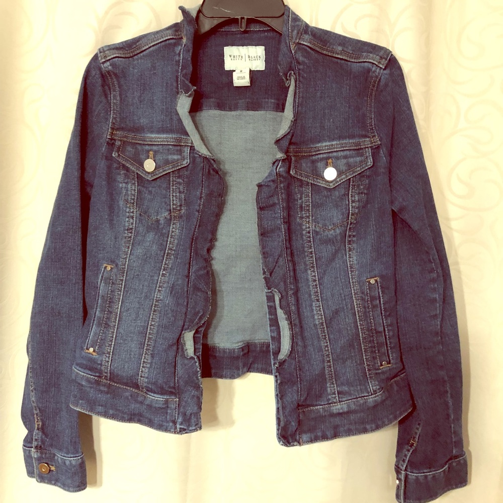 White House Black Market Denim Jacket
